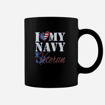 I Love My Navy Veteran Patriotic Sailor Coffee Mug | Crazezy DE