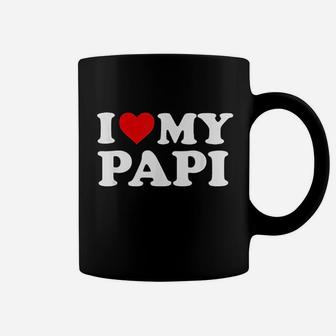 I Love My Papi Coffee Mug | Crazezy