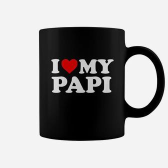I Love My Papi Coffee Mug | Crazezy