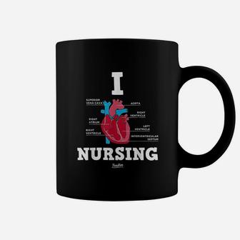 I Love Nursing Coffee Mug | Crazezy CA
