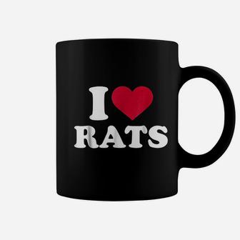 I Love Rats Coffee Mug | Crazezy
