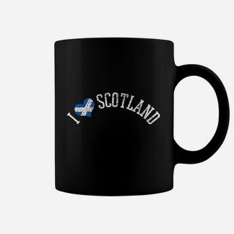 I Love Scotland Vintage Scottish Souvenirs Gift Vacation Coffee Mug | Crazezy UK