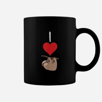I Love Sloths Funny Animal Coffee Mug | Crazezy AU