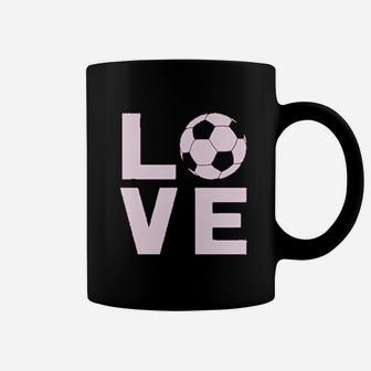 I Love Soccer For Soccer Players Fans Women Coffee Mug - Thegiftio UK