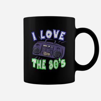 I Love The 80s Funny Women Or Men Gift Idea Coffee Mug - Thegiftio