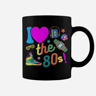 I Love The 80S Tshirt Funny 80'S Party Costume Men Women Tee Coffee Mug | Crazezy