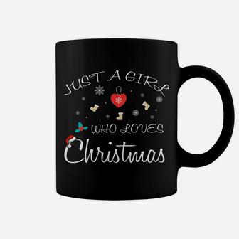 I Love Xmas Girls Christmas Trendy Gift Coffee Mug | Crazezy DE