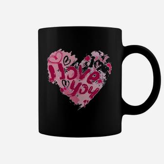 I Love You Lipstick Coffee Mug - Thegiftio UK