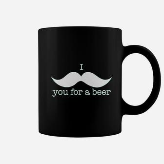 I Mustache You For A Beer Funny St Patricks Day Drinking Coffee Mug - Thegiftio UK