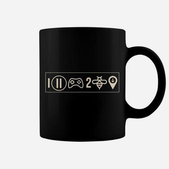 I Paused My Game To Be Here Funny Video Game Humor Joke Coffee Mug | Crazezy DE