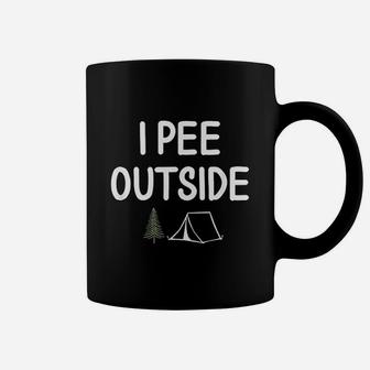 I Pee Outside Camping Coffee Mug - Thegiftio UK