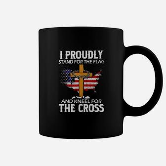 I Proudly Stand For The Flag Coffee Mug - Thegiftio UK