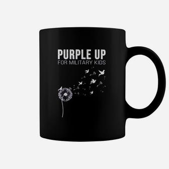 I Purple Up For Military Kids Coffee Mug | Crazezy CA