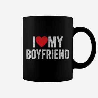 I Red Heart My Boyfriend Gf - I Love My Boyfriend Coffee Mug | Crazezy CA
