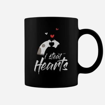 I Steal Hearts Valentine's Day For A Cat Coffee Mug - Monsterry DE