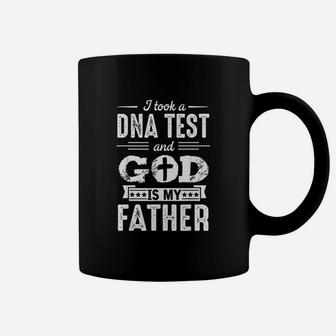 I Took A Dna Test And God Is My Father Design Christian Coffee Mug | Crazezy UK