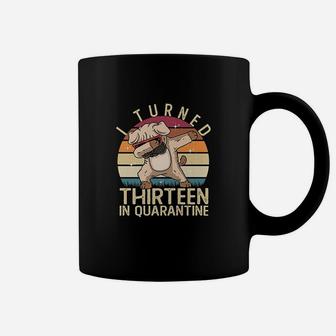 I Turned Thirteen In Dabbing Pug Coffee Mug | Crazezy