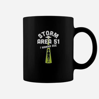 I Want To Believe Area 51 Ufo Alien Coffee Mug | Crazezy CA