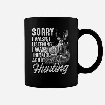 I Was Thinking About Hunting Coffee Mug | Crazezy CA