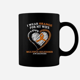 I Wear Orange For My Wife Coffee Mug | Crazezy DE