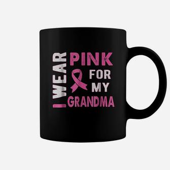 I Wear Pink For My Grandma Coffee Mug | Crazezy UK