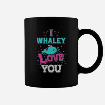 I Whaley Love You Valentines Day Gift Happy Valentines Day Coffee Mug - Seseable
