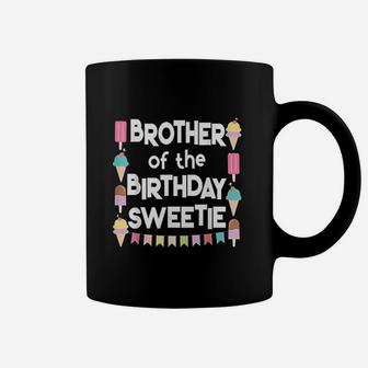 Ice Cream Cones Brother Of The Birthday Sweetie Coffee Mug | Crazezy