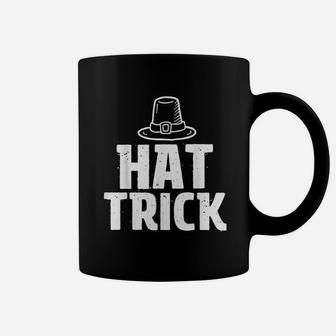 Ice Hockey For Youtth Boys Hat Trick Coffee Mug | Crazezy