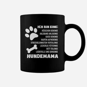 Ich Bin Eine Hunde Mama Tassen, Pfotenabdruck & Liebevoller Spruch - Seseable