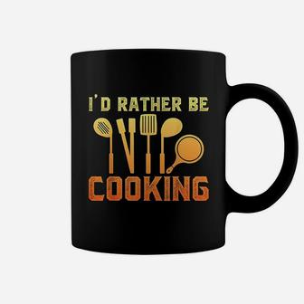 Id Rather Be Cooking Coffee Mug | Crazezy UK