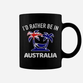 I'd Rather Be In Australia Coffee Mug - Monsterry