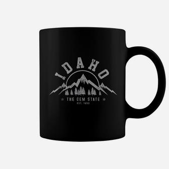 Idaho The Gem State Est 1890 Vintage Mountains Gift Coffee Mug | Crazezy UK