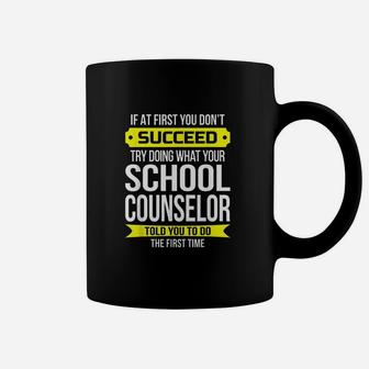 If At First You Dont Succeed Coffee Mug | Crazezy
