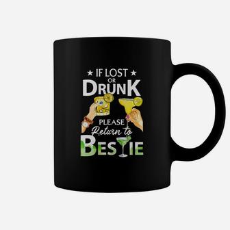 If Lost Or Drunk Please Return To Bestie Coffee Mug - Thegiftio UK