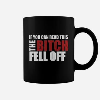 If You Can Read This The Fell Off Funny Biker Coffee Mug - Thegiftio UK