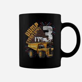 I'm 3 Years Old Birthday Boy Truck Gifts 3Rd Birthday Coffee Mug | Crazezy UK