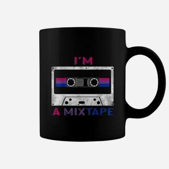 Im A Mixtape Pride Flag Lgbtq Retro Lgbt Ally Gift Coffee Mug | Crazezy