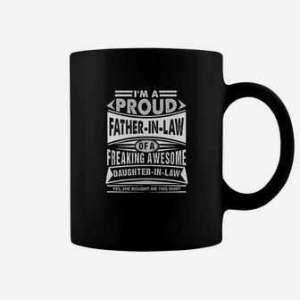 Im A Proud Father In Law Of A Freaking Awesome Coffee Mug | Crazezy UK