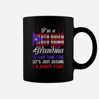 Im A Puerto Rican Grandma Tshirt Hoodie Coffee Mug - Thegiftio UK