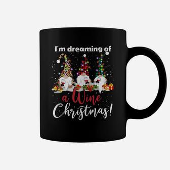 I'm Dreaming Of A Wine Christmas Coffee Mug | Crazezy AU