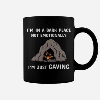 Im Just Caving Coffee Mug - Monsterry AU