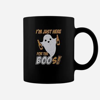 Im Just Here For The Boos Ladies Coffee Mug | Crazezy AU