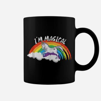 I'm Magical - Rainbow Unicorn Magisches Einhorn Magic Man Coffee Mug | Crazezy