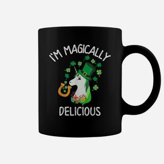I'm Magically Delicious Funny Lepricorn St Patrick Day Shirt Coffee Mug | Crazezy