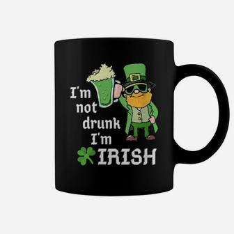 Im Not Drunk Im Irish St Patricks Day St Pattys Green Coffee Mug - Monsterry