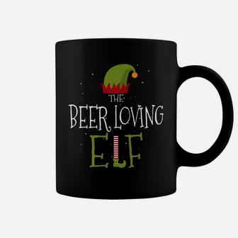 I'm The Beer Loving Elf Christmas Funny Matching Group Xmas Coffee Mug | Crazezy DE