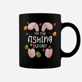 I'm The Fishing Bunny Funny Matching Family Easter Day Coffee Mug | Crazezy CA