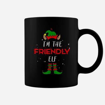 I'm The Friendly Elf Squad Xmas Coffee Mug - Monsterry AU