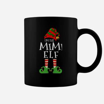 I'm The Mimi Elf Funny Matching Christmas Pajama Costume Sweatshirt Coffee Mug | Crazezy