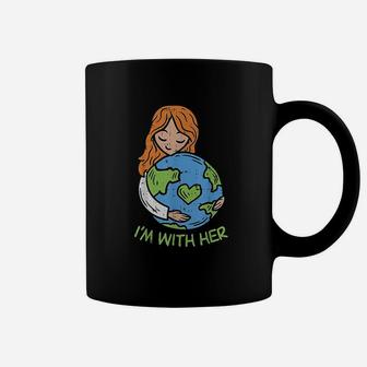 Im With Her Earth Day Pro Save Environment Eco Gift Coffee Mug | Crazezy AU